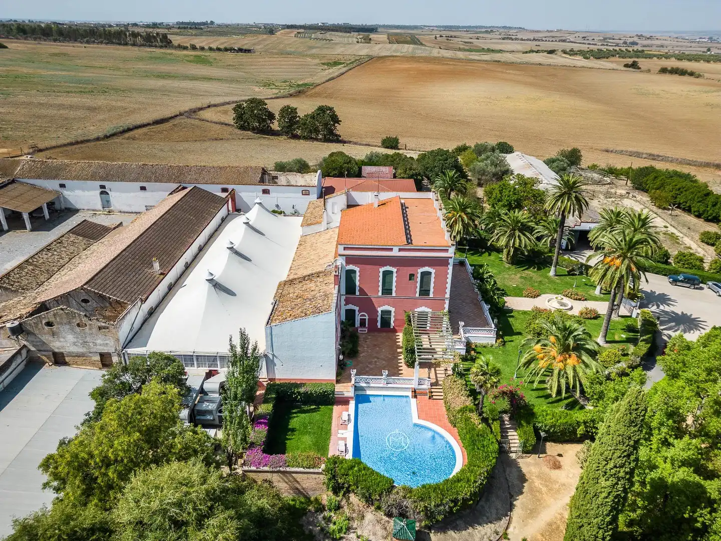Garten von Country house zum Verkauf in Villalba del Alcor mit Klimaanlage, Privatgarten und Abstellraum