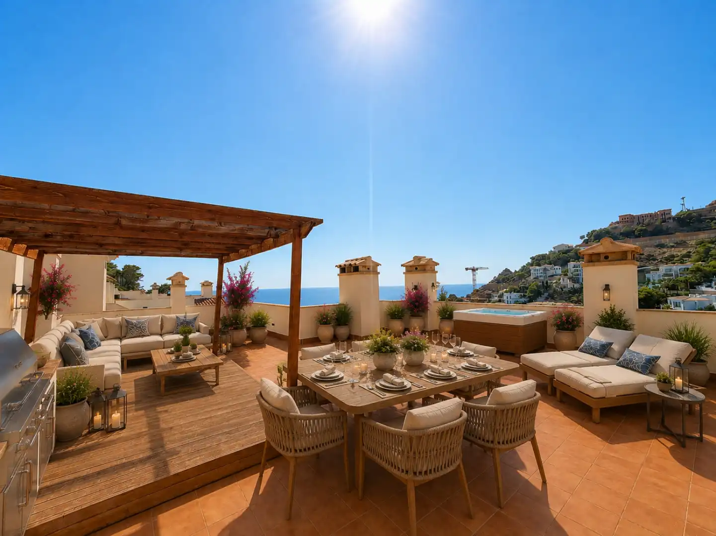 Terraza de Piso en venta en Andratx con Aire acondicionado, Calefacción y Jardín privado