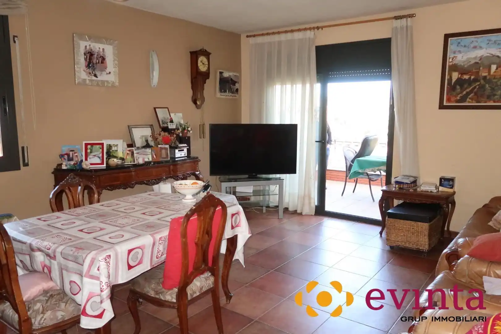 Living room of Houses for sale in Vallirana  with Heating, Private garden and Terrace