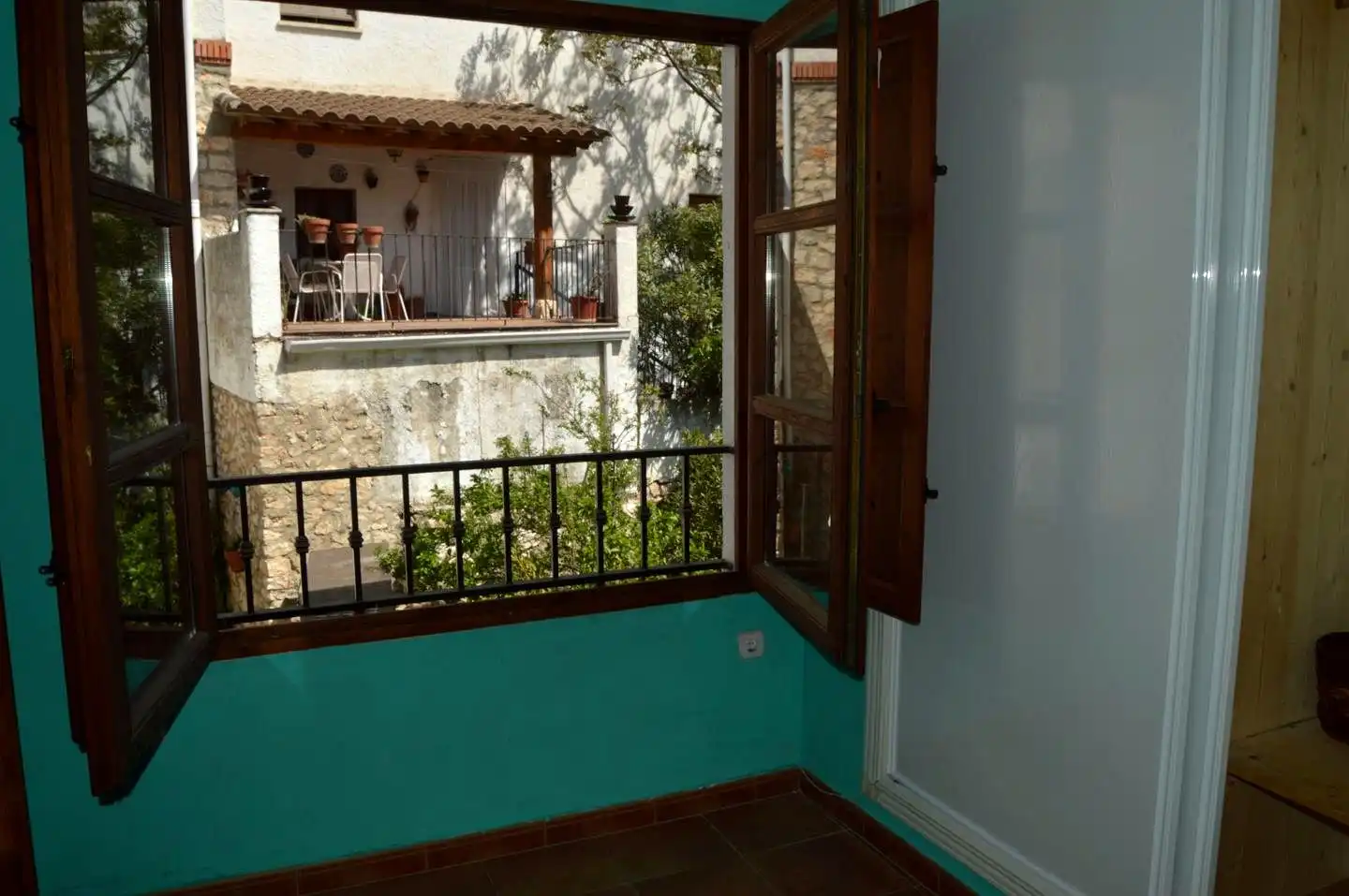 Terrassa de Casa adosada en venda en Olmeda de las Fuentes amb Calefacció i Jardí privat