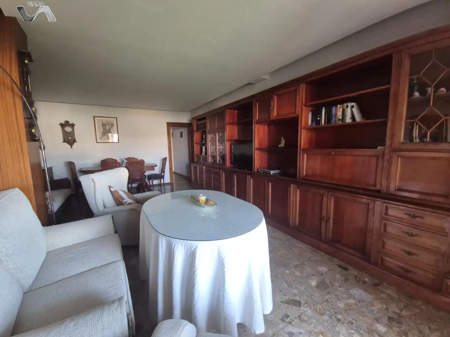 Sala d'estar de Pis en venda en Puertollano amb Calefacció, Terrassa i Moblat