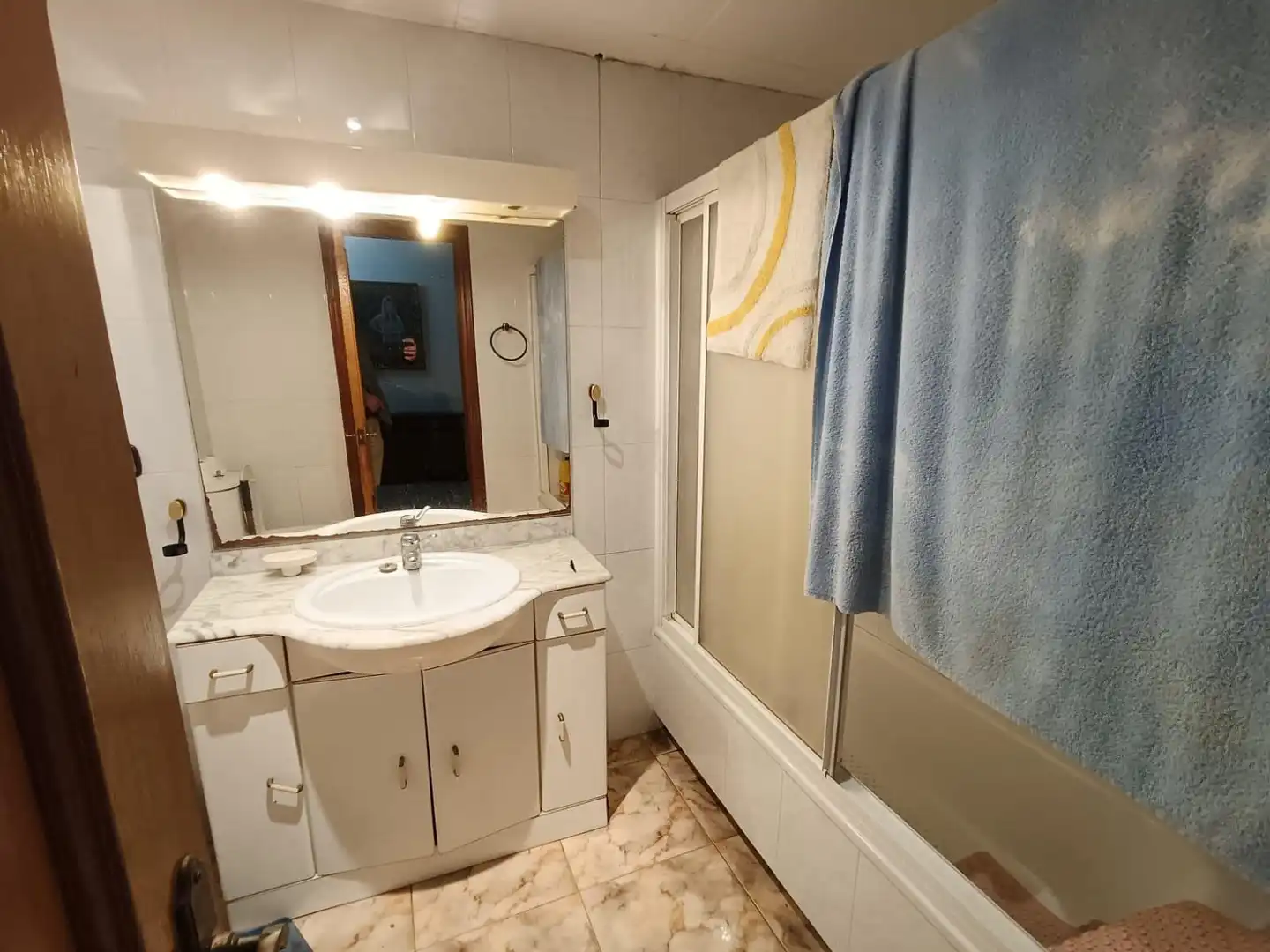 Baño de Casa adosada en venta en Mataró con Calefacción, Terraza y Trastero