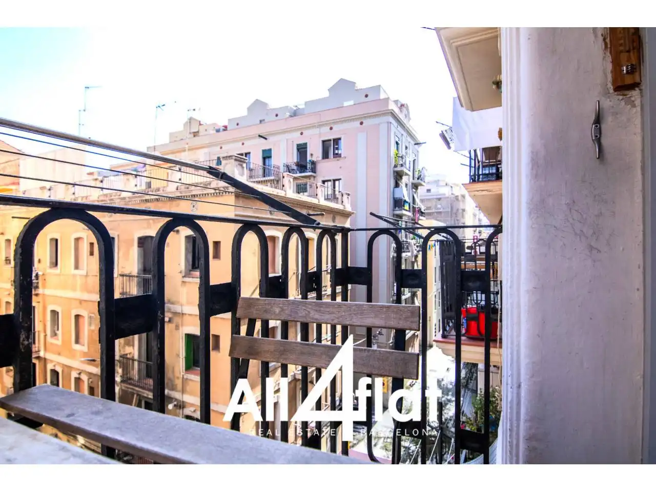 Terrassa de Pis de lloguer en Barcelona amb Aire condicionat, Parquet i Moblat