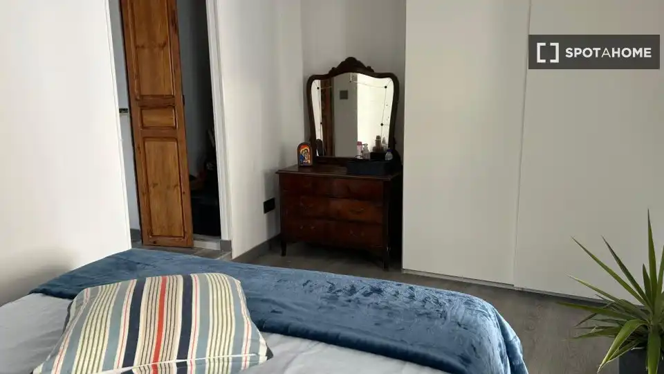 Schlafzimmer von Wohnungen zur untervermieten in Villajoyosa / La Vila Joiosa mit Klimaanlage, Terrasse und Möbliert