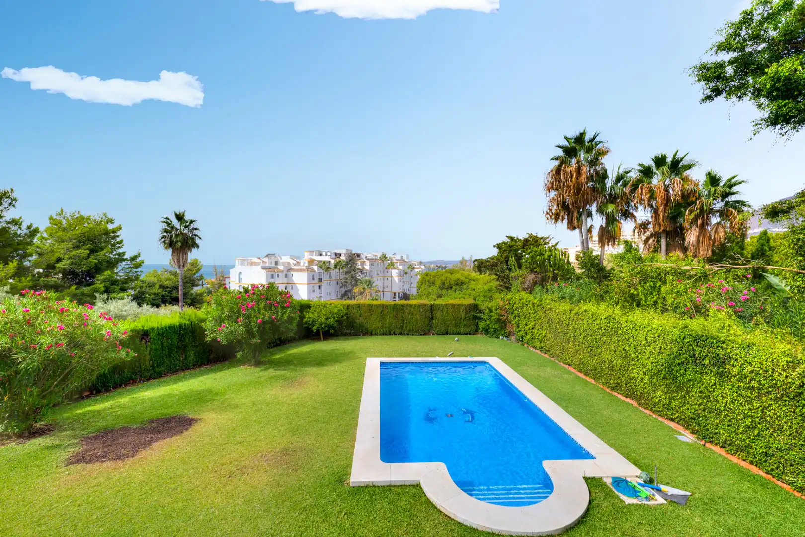 Garden of Houses for sale in Benalmádena  with Air Conditioner, Heating and Private garden