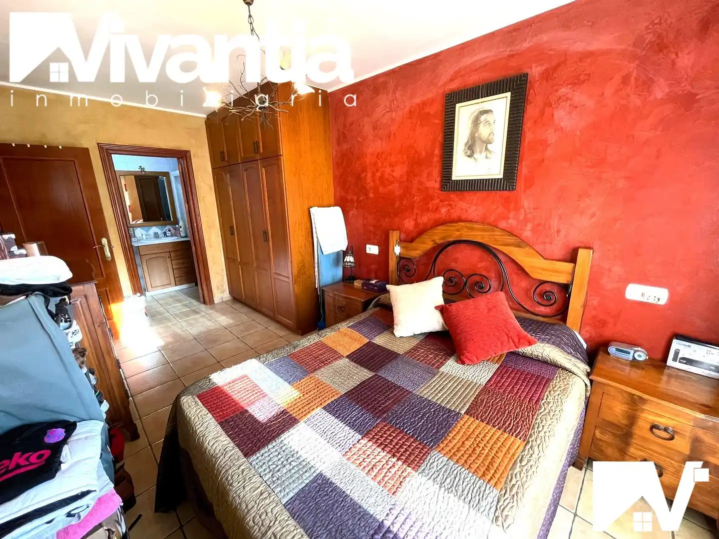Schlafzimmer von Wohnung zum Verkauf in Lorca mit Klimaanlage, Heizung und Abstellraum