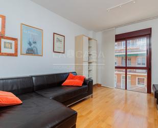 Living room of Flat for sale in  Madrid Capital  with Storage room and Balcony