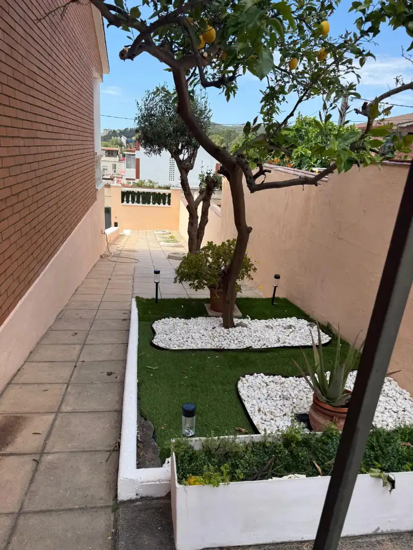 Terrasse von Haus oder Chalet zur Miete in Viladecans mit Klimaanlage, Heizung und Privatgarten