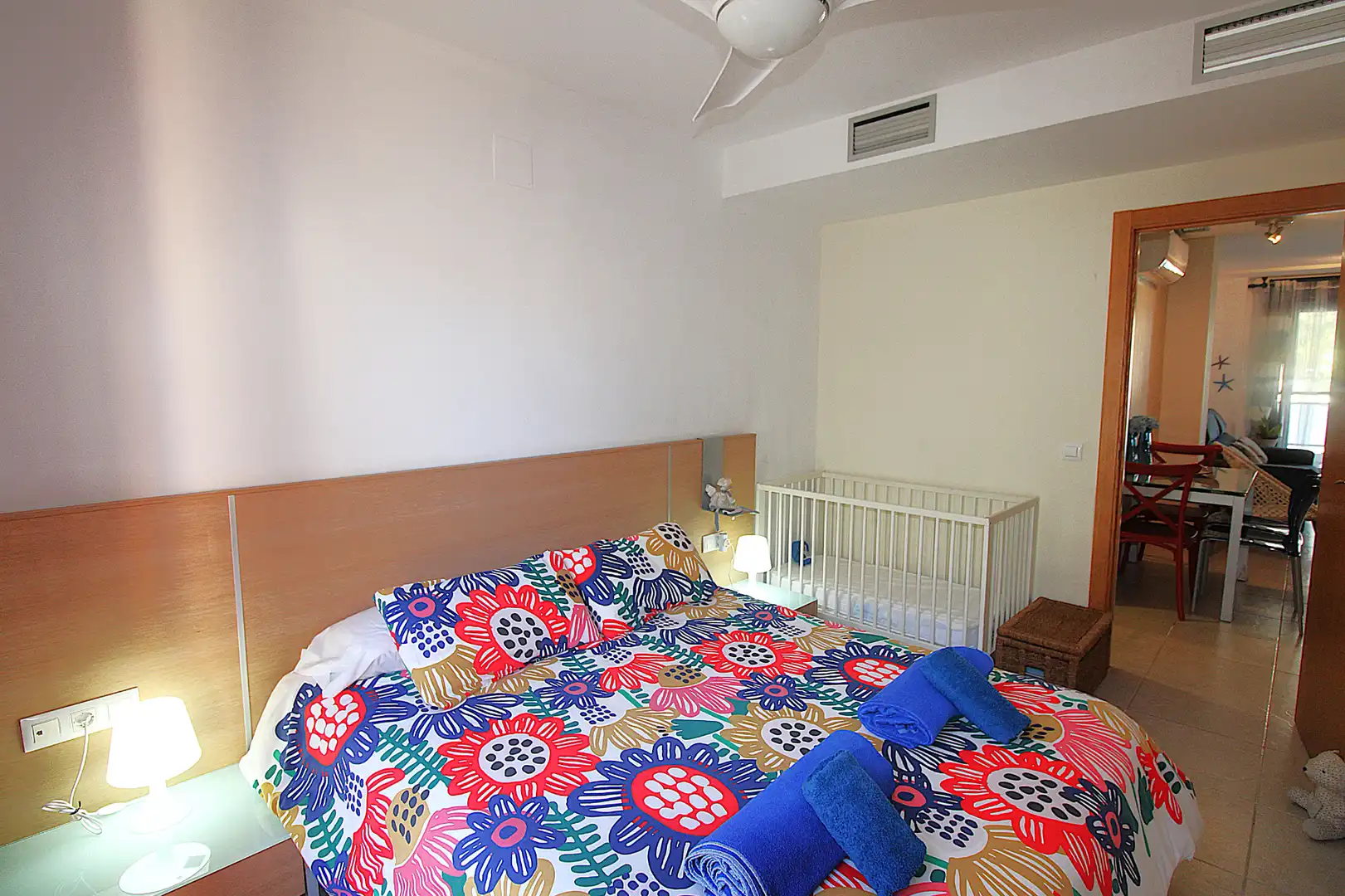 Habitación de Apartamento en venta en Dénia con Aire acondicionado, Terraza y Amueblado