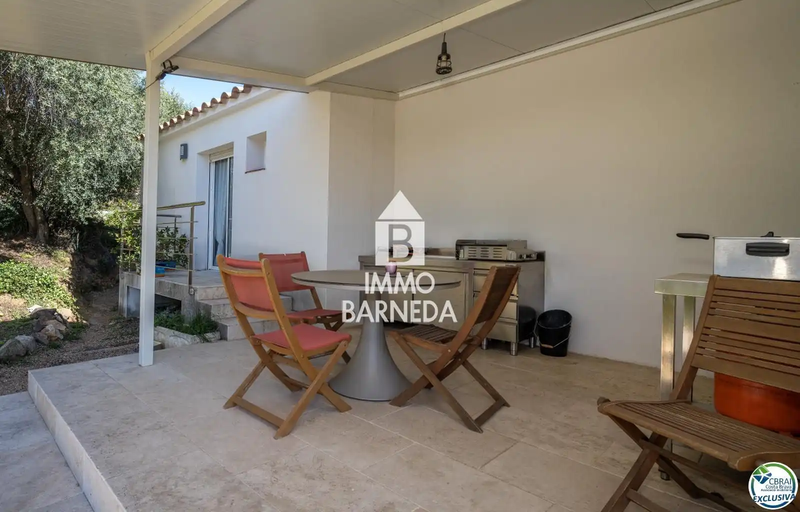 Jardín de Casa o chalet en venta en Palau-saverdera con Aire acondicionado, Calefacción y Jardín privado