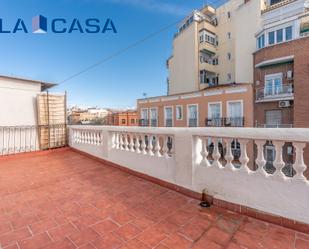 Exterior view of Flat for sale in  Madrid Capital  with Terrace