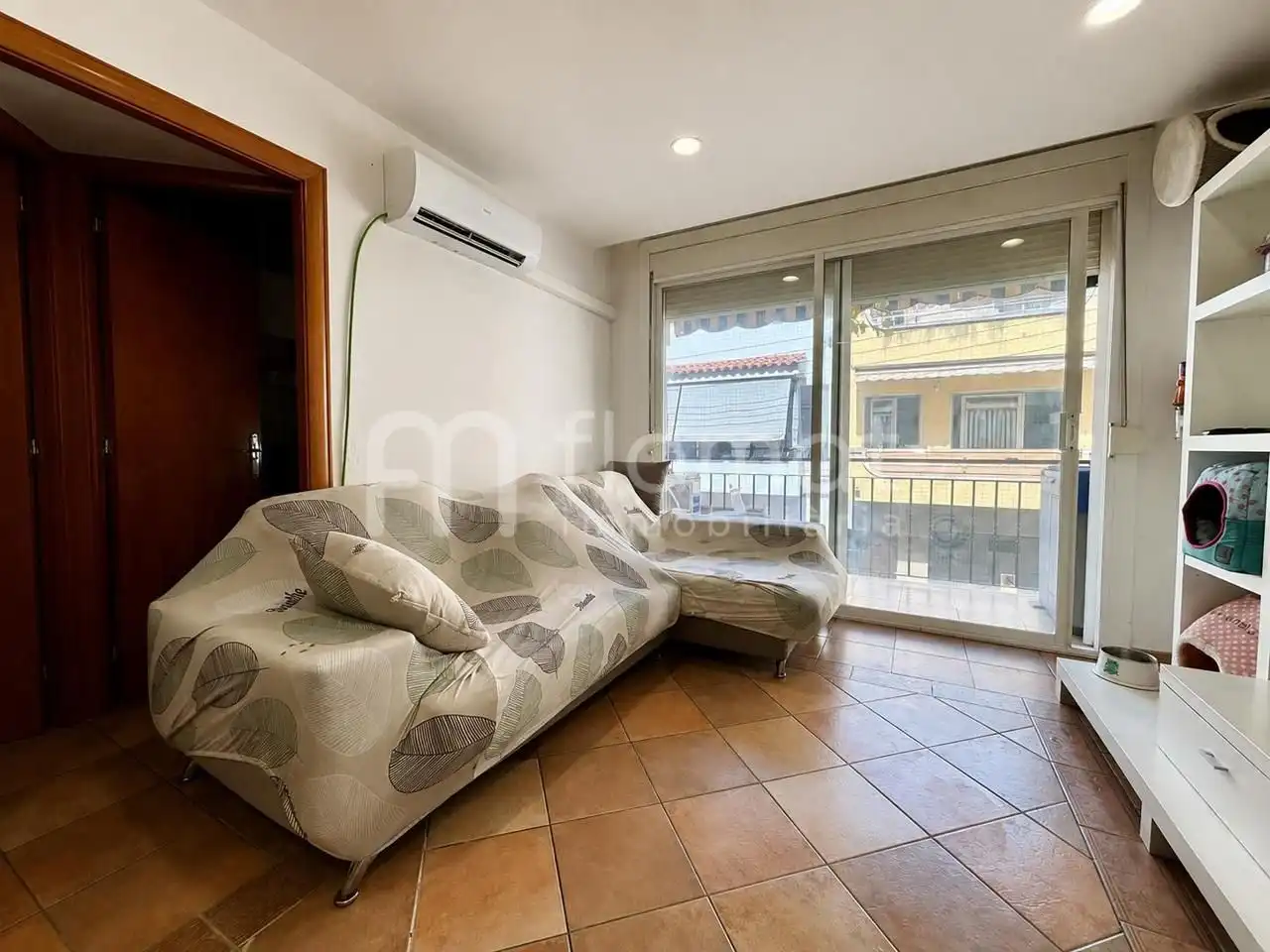 Sala de estar de Piso en venta en Malgrat de Mar con Aire acondicionado