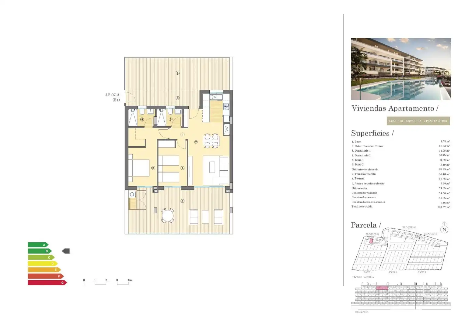 Àtic amb piscina en venda a Bonalba - Cotoveta, imagen 16