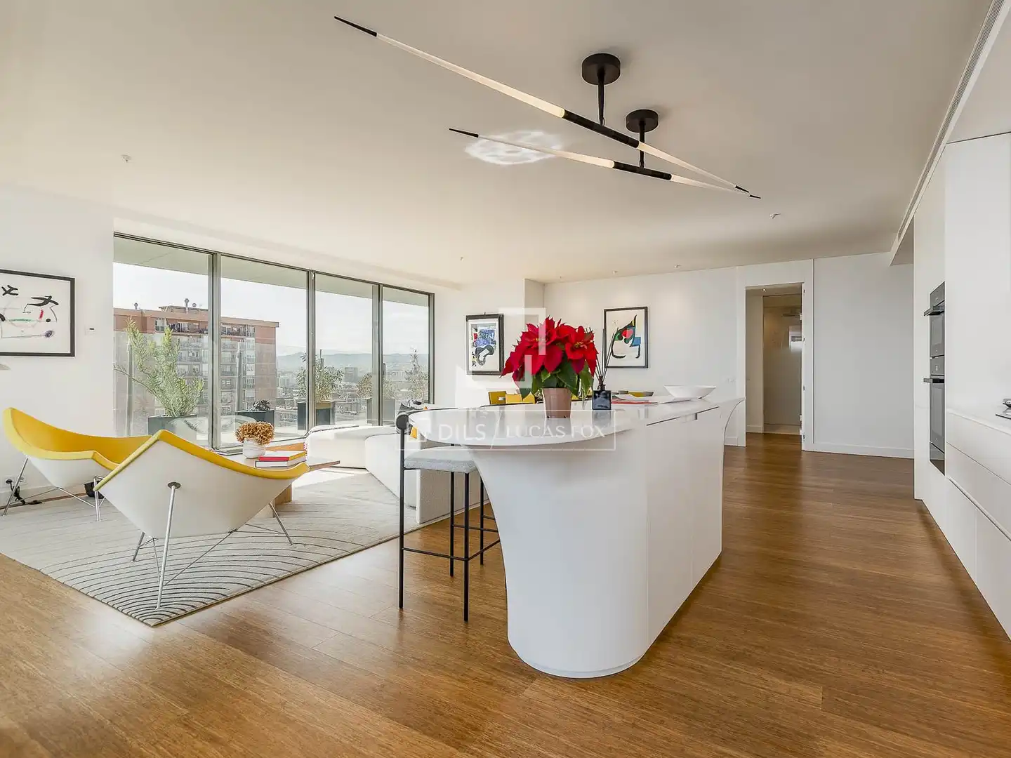 Dining room of Flat for sale in Barcelona  with Air Conditioner, Heating and Terrace