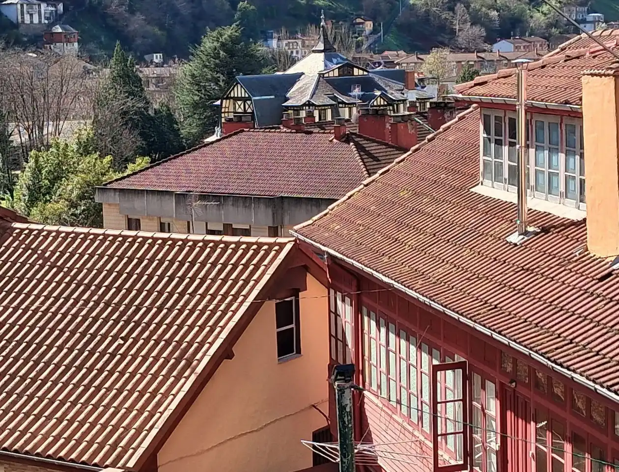 Exterior view of Houses for sale in Mieres (Asturias)  with Heating, Terrace and Storage room