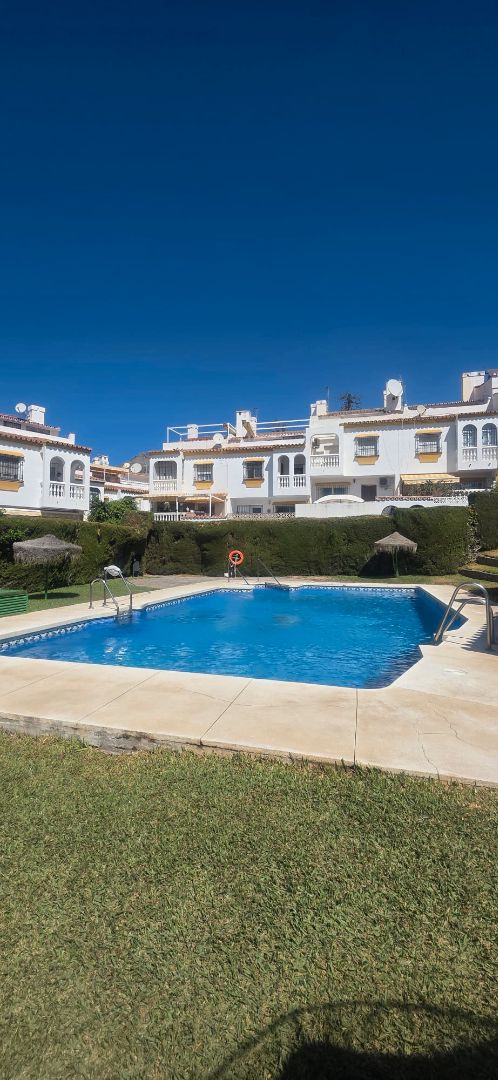 Garden of Single-family semi-detached for sale in Benalmádena  with Air Conditioner, Terrace and Storage room