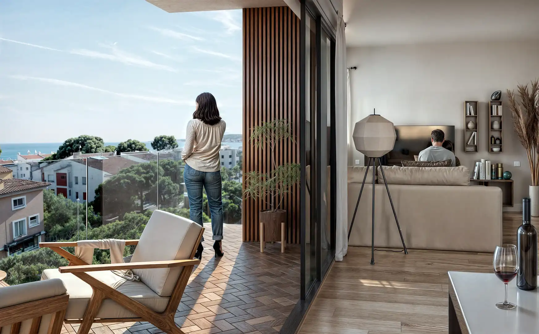 Terrassa de Apartament en venda en Calonge i Sant Antoni amb Aire condicionat, Calefacció i Terrassa