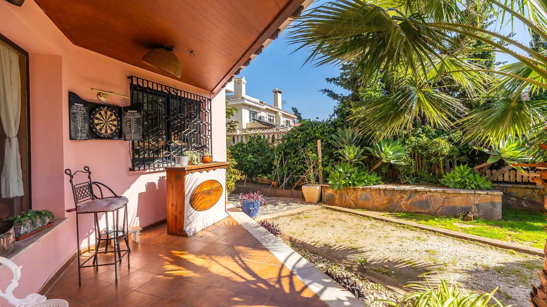 Garden of Houses for sale in Marbella  with Air Conditioner, Private garden and Terrace