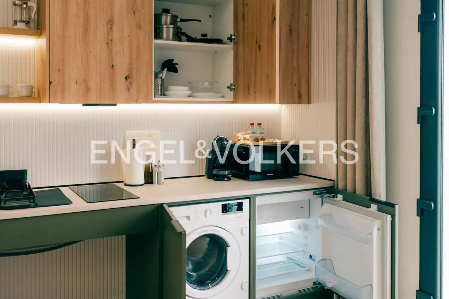 Cocina de Apartamento en venta en Valencia con Aire acondicionado, Calefacción y Amueblado