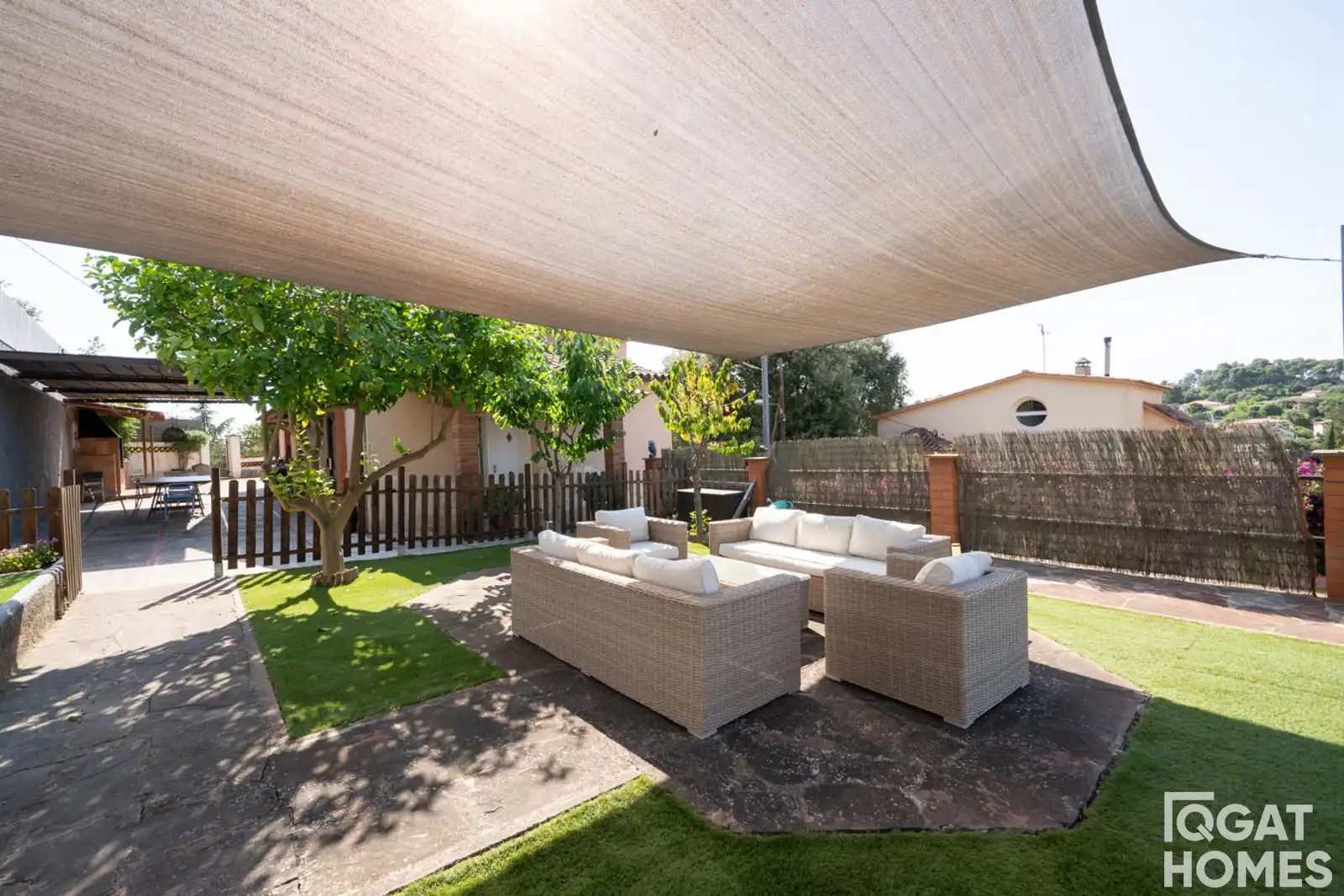 Terrassa de Casa o xalet en venda en Sant Cugat del Vallès amb Aire condicionat, Calefacció i Terrassa