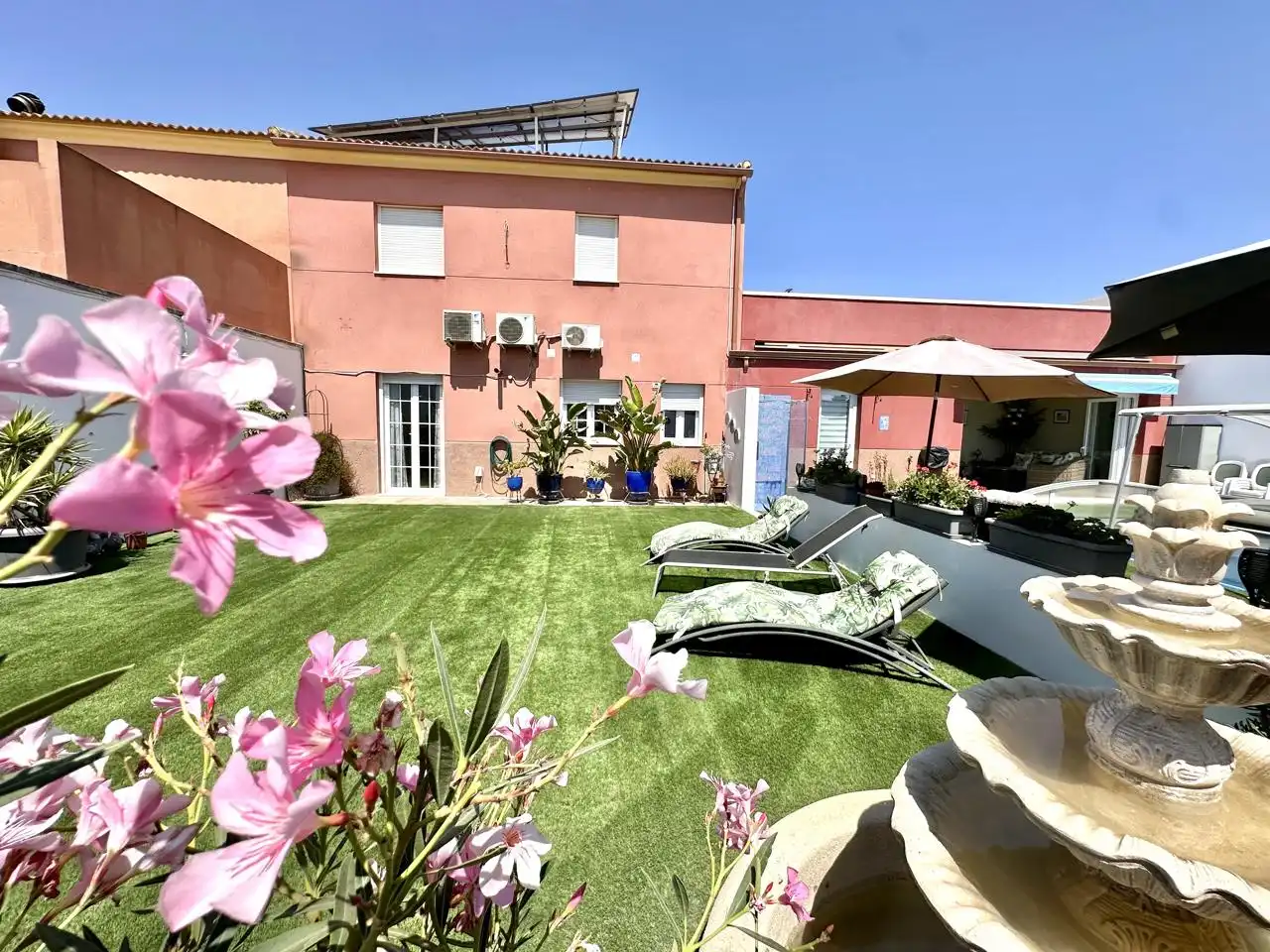 Terraza de Casa o chalet en venta en Fuente de Piedra con Aire acondicionado, Jardín privado y Terraza