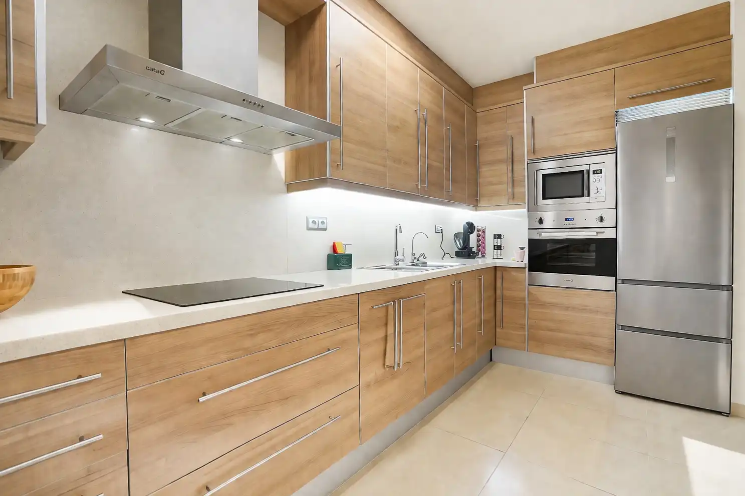 Kitchen of Flat for sale in Alcover  with Air Conditioner, Heating and Parquet flooring
