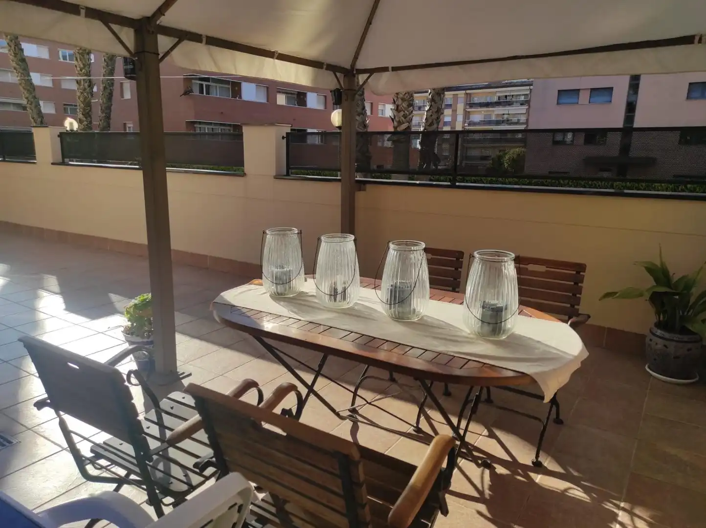 Terraza de Apartamento en venta en Lloret de Mar con Calefacción y Jardín privado