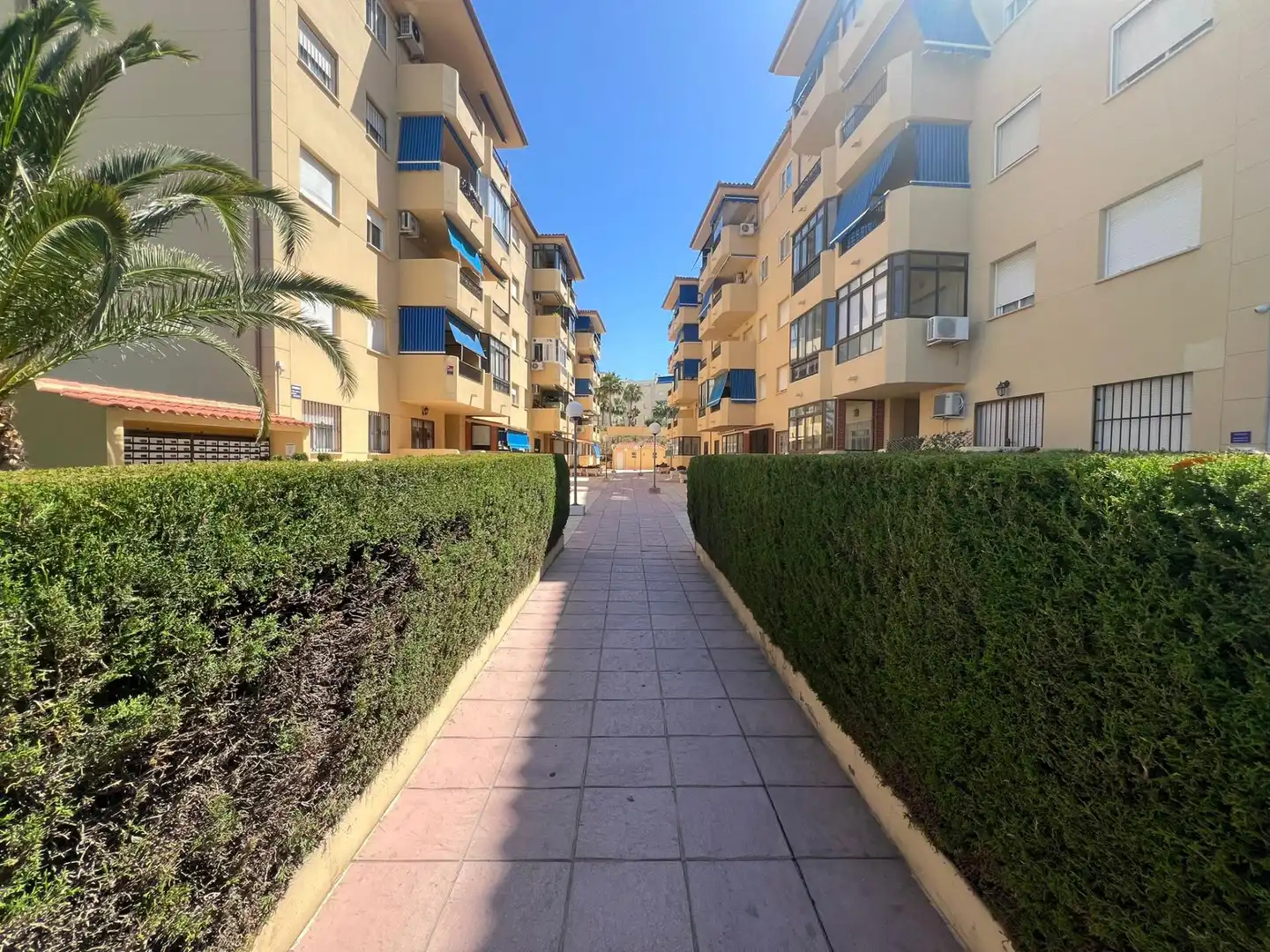 Exterior view of Apartments for sale in Mijas  with Private garden, Storage room and Alarm