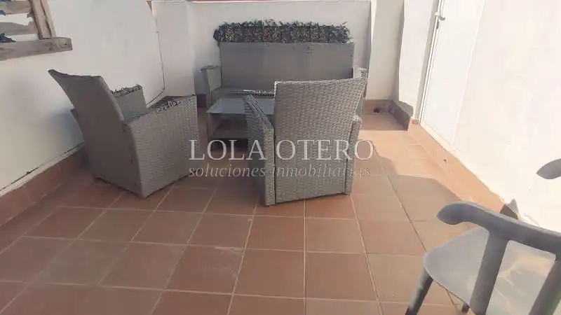 Terrace of Attic for rent in Valencia  with Air Conditioner, Heating and Terrace