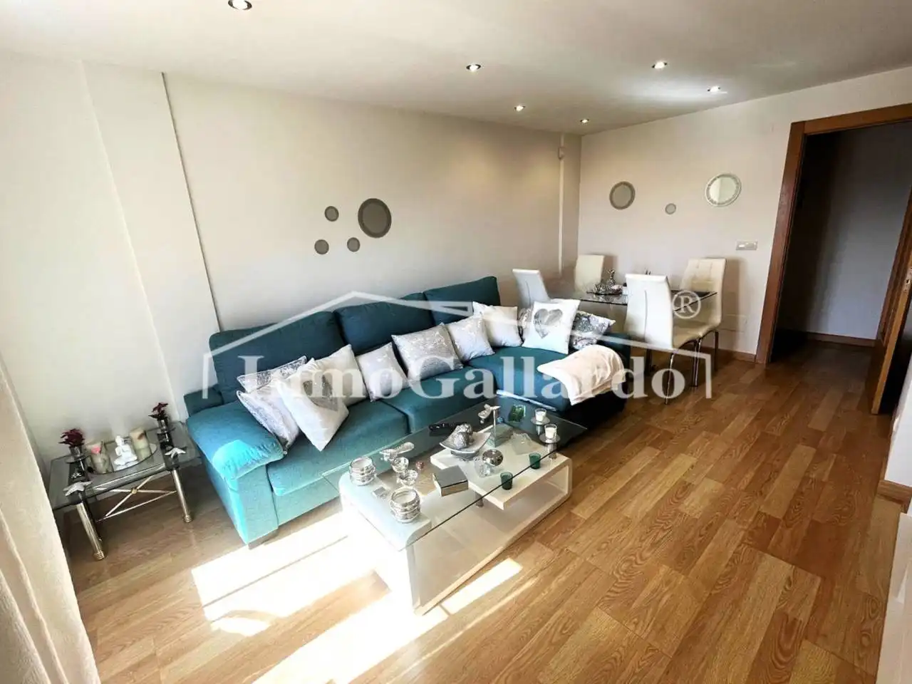Wohnzimmer von Wohnung zum Verkauf in Rincón de la Victoria mit Klimaanlage, Terrasse und Abstellraum