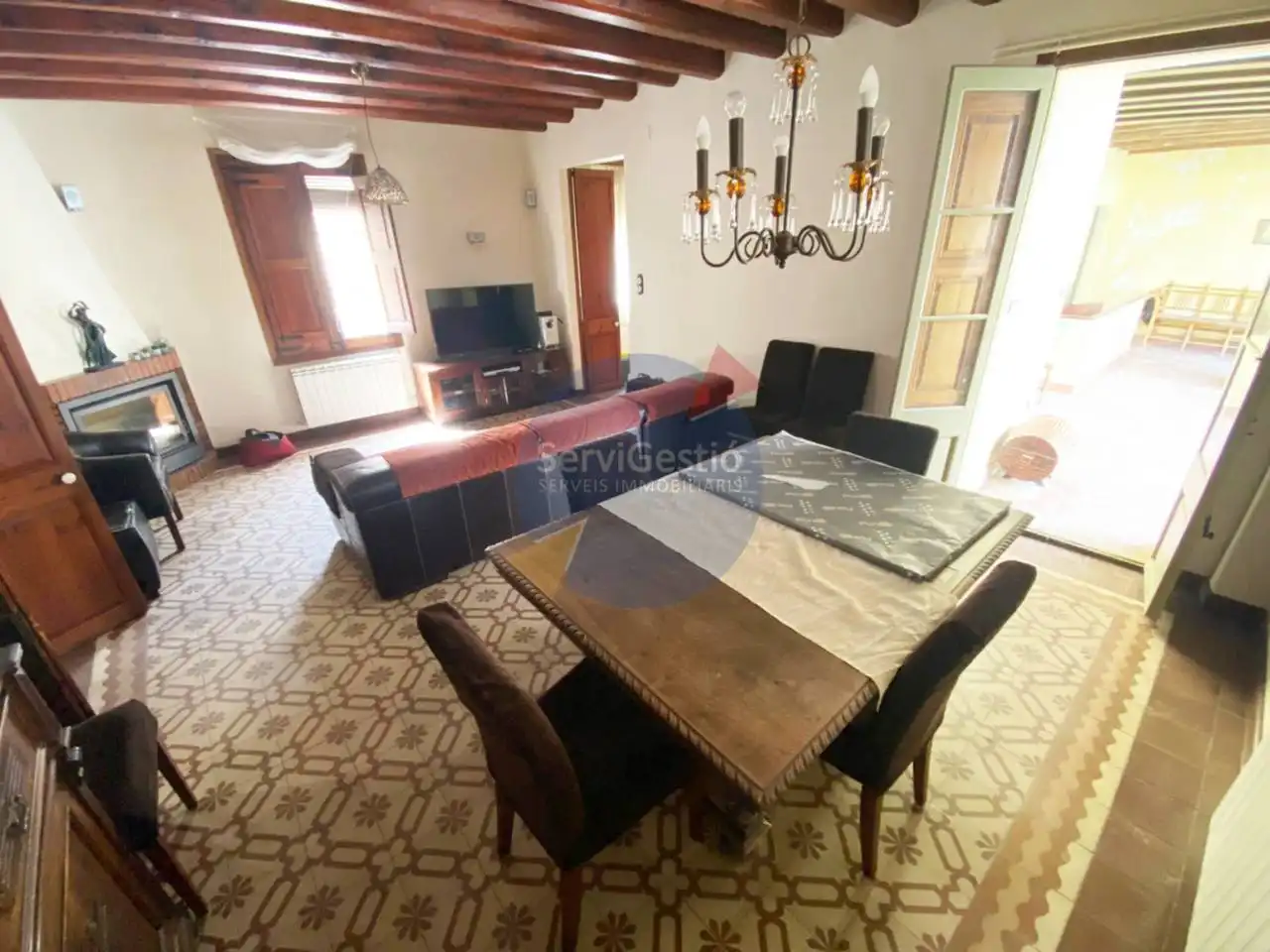 Sala d'estar de Casa o xalet en venda en Vila-seca amb Aire condicionat, Calefacció i Jardí privat