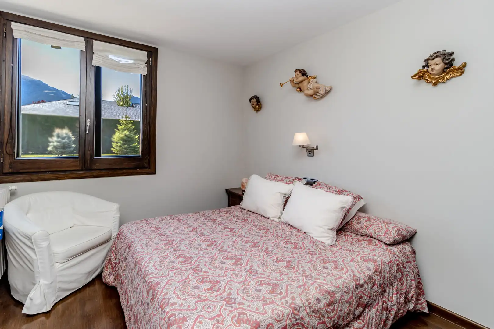 Dormitori de Casa o xalet en venda en Prats i Sansor amb Calefacció, Jardí privat i Parquet