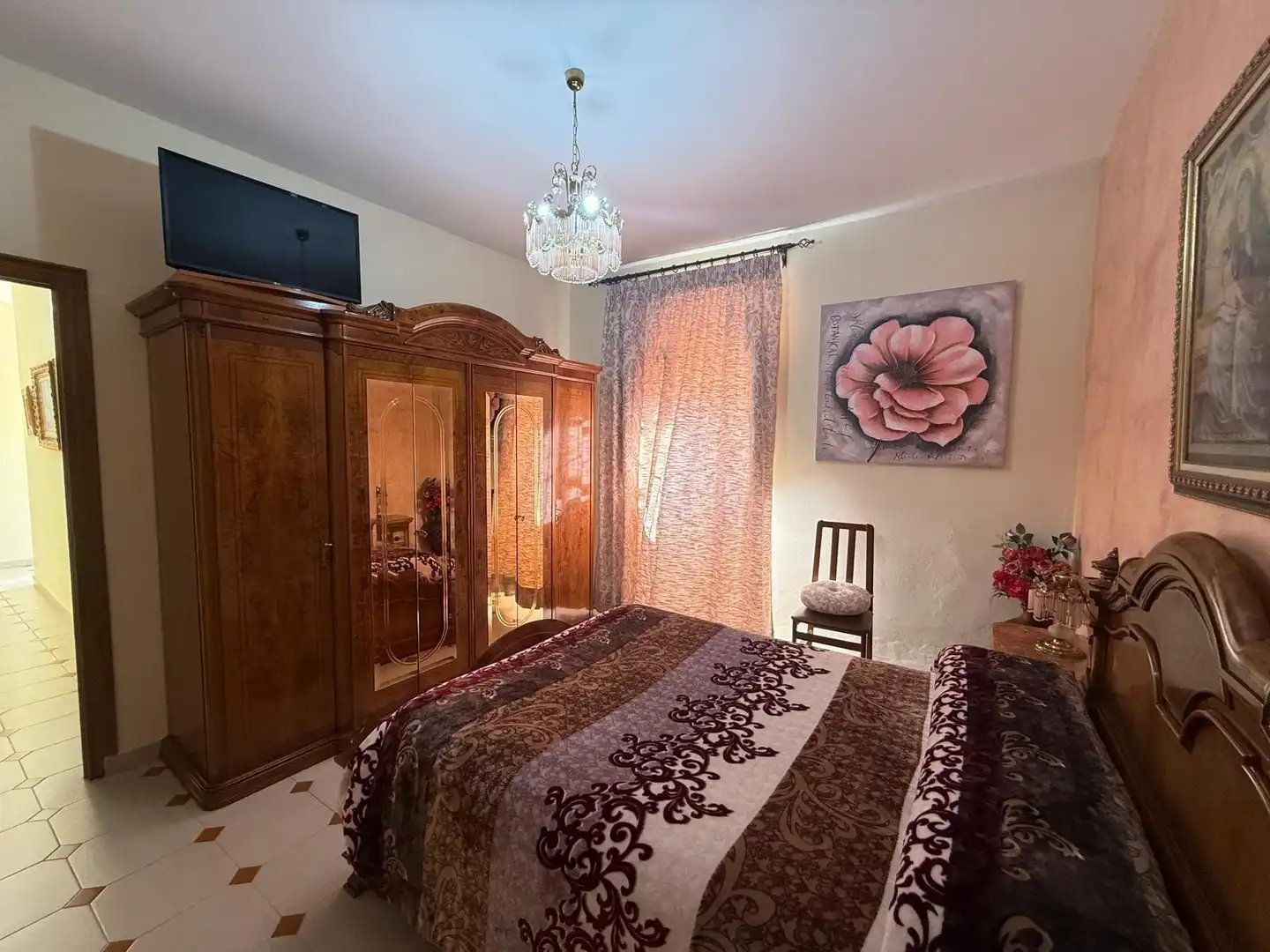 Schlafzimmer von Wohnung zum Verkauf in Villanueva de Algaidas mit Klimaanlage, Heizung und Terrasse