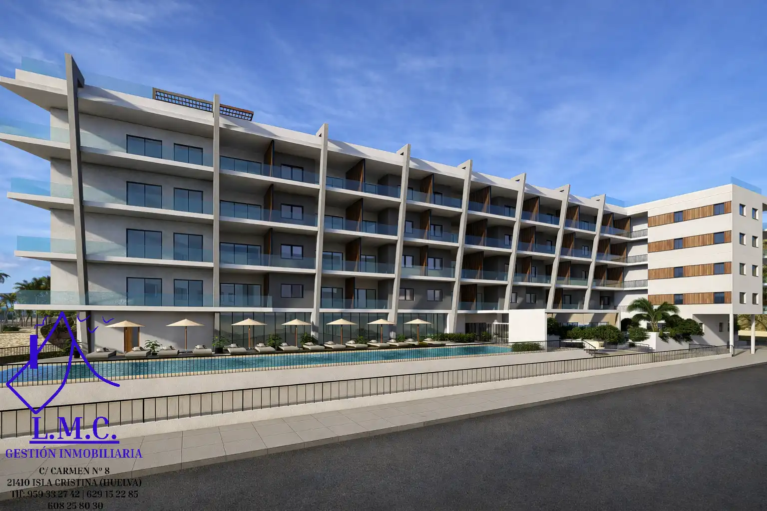 Vista exterior de Edificio en venta en Isla Cristina