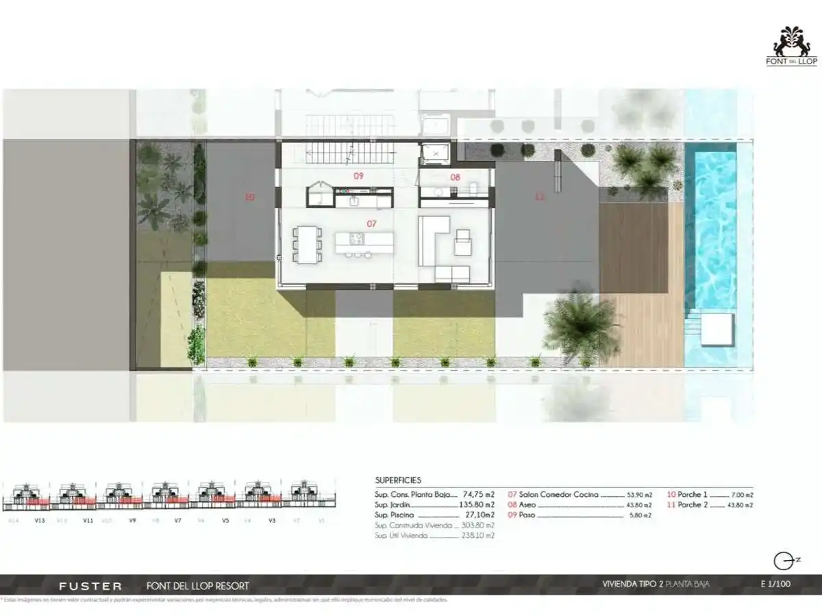 Adosado con jardín en venta en Monforte del Cid, imagen 9