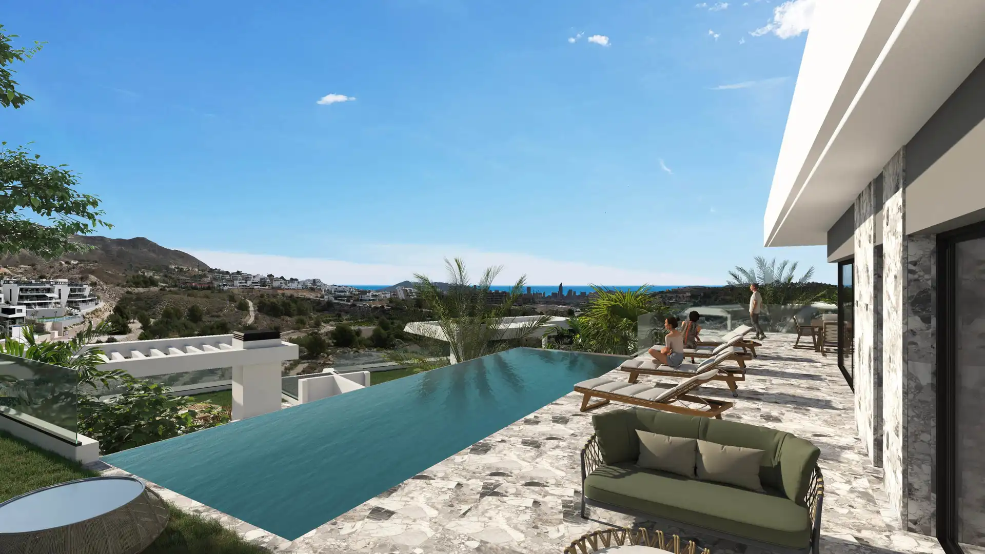 Appartement compact avec piscine à vendre à Balcón de Finestrat - Terra Marina, imagen 4