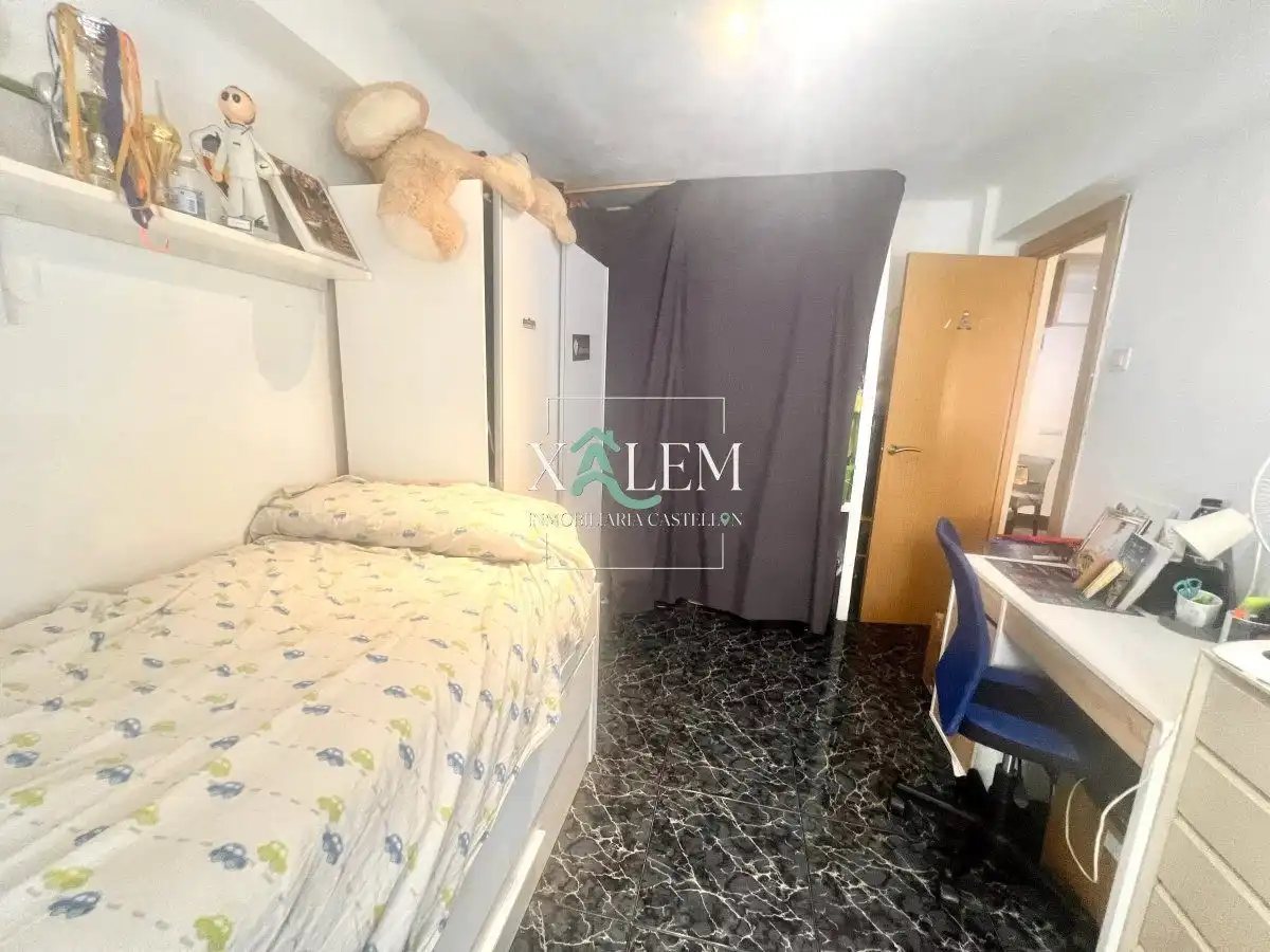 Schlafzimmer von Wohnung zum Verkauf in Castellón de la Plana / Castelló de la Plana mit Terrasse und Balkon