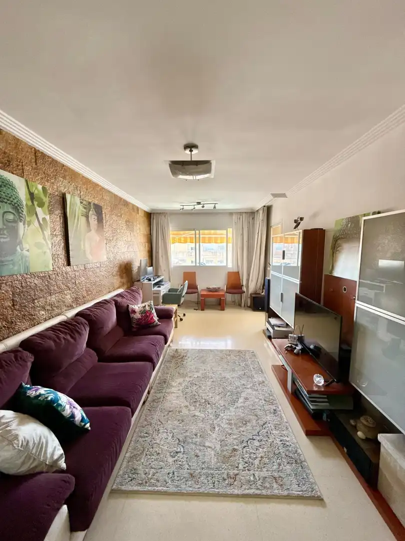 Wohnzimmer von Dachboden zum Verkauf in Málaga mit Klimaanlage, Terrasse und Abstellraum