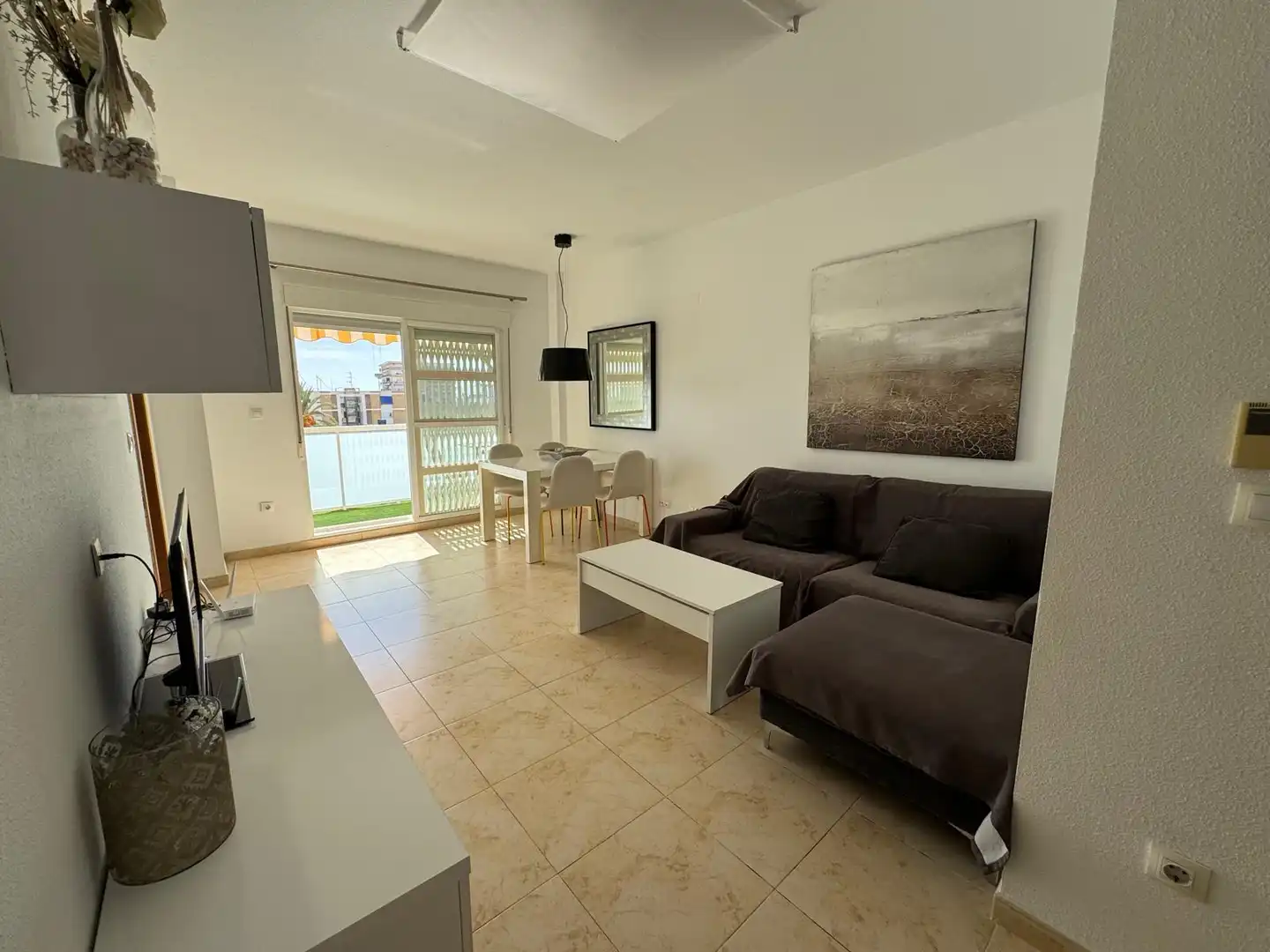 Living room of Apartments for rent in El Campello  with Air Conditioner, Heating and Terrace