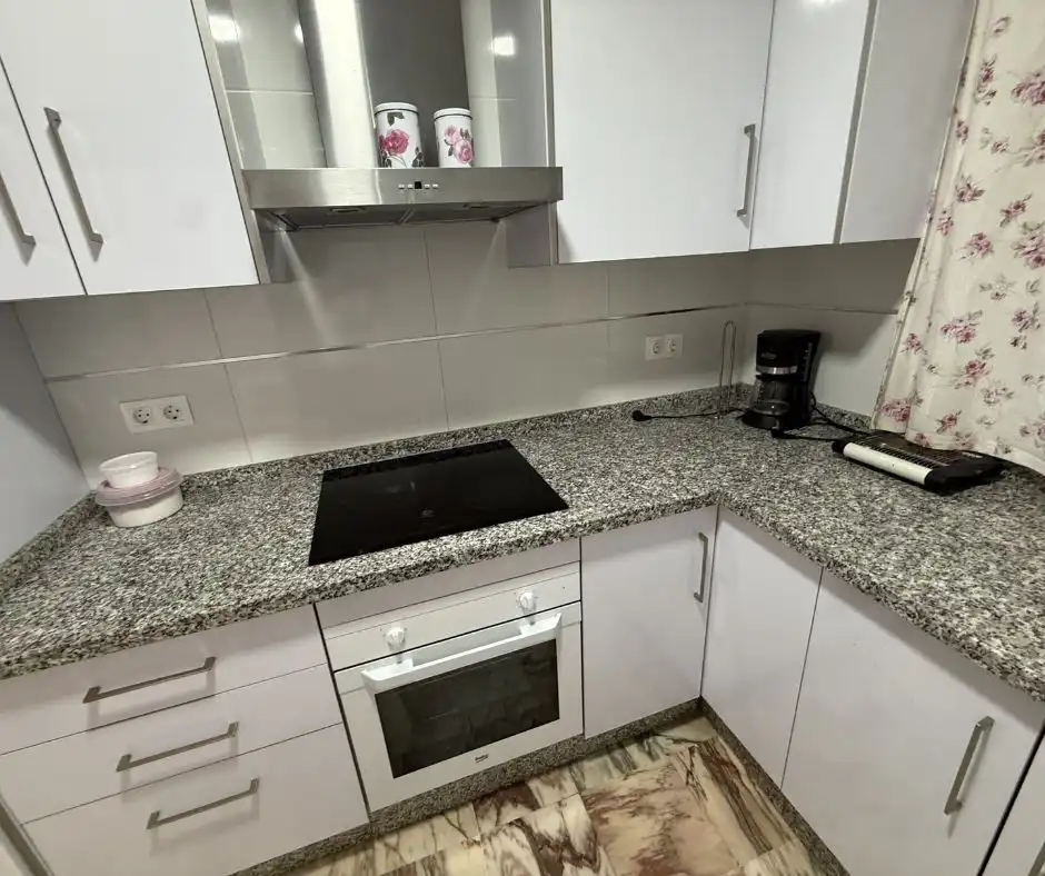 Cocina de Casa o chalet de alquiler en El Portil con Aire acondicionado, Terraza y Amueblado