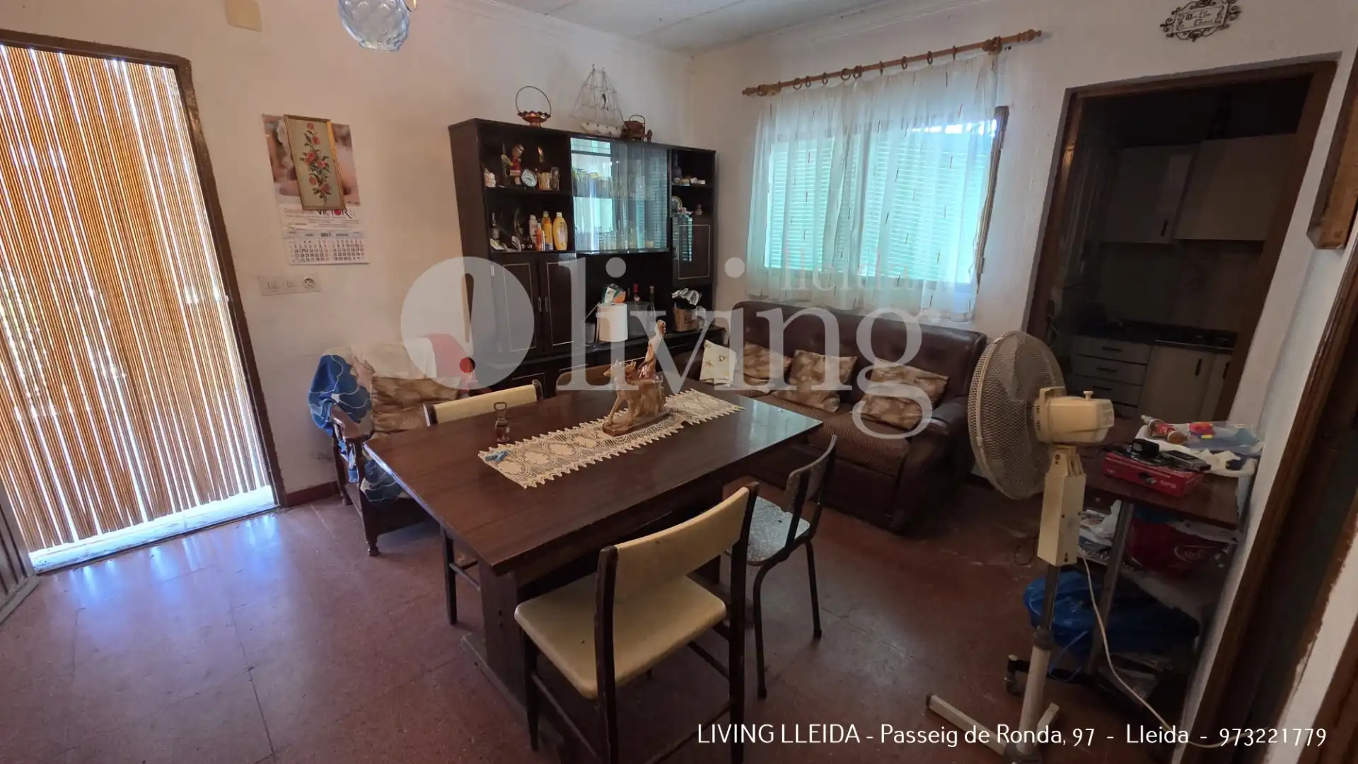Living room of Houses for sale in Puigverd de Lleida  with Private garden, Swimming Pool and Furnished