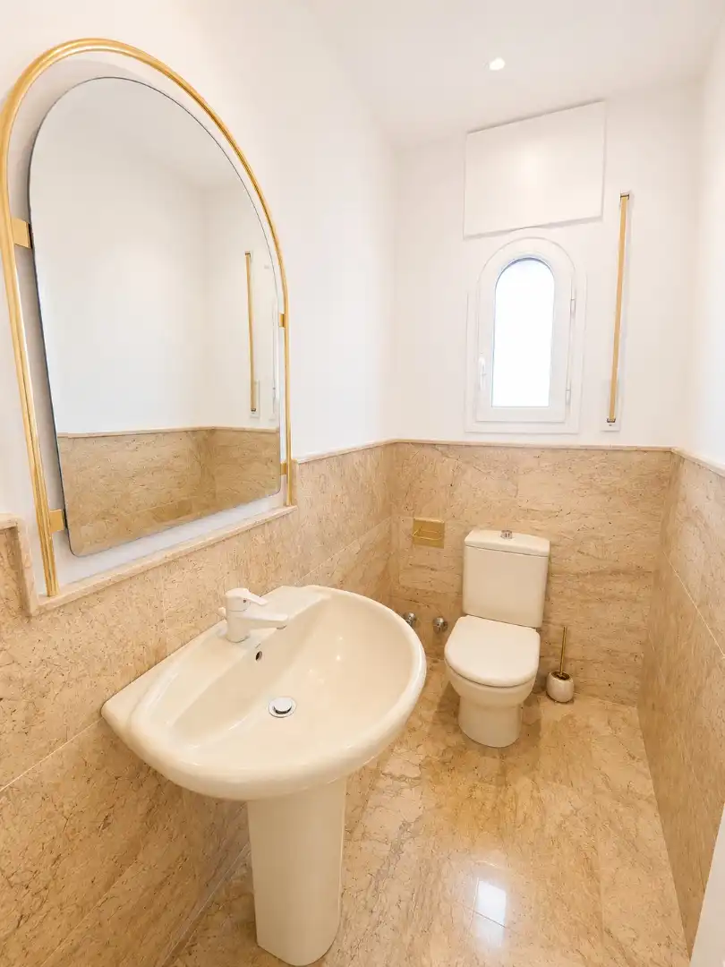 Baño de Casa o chalet en venta en El Masnou con Calefacción, Jardín privado y Parquet