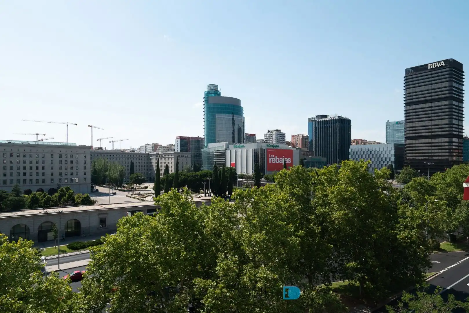 Exterior view of Flat for rent in Chamartín