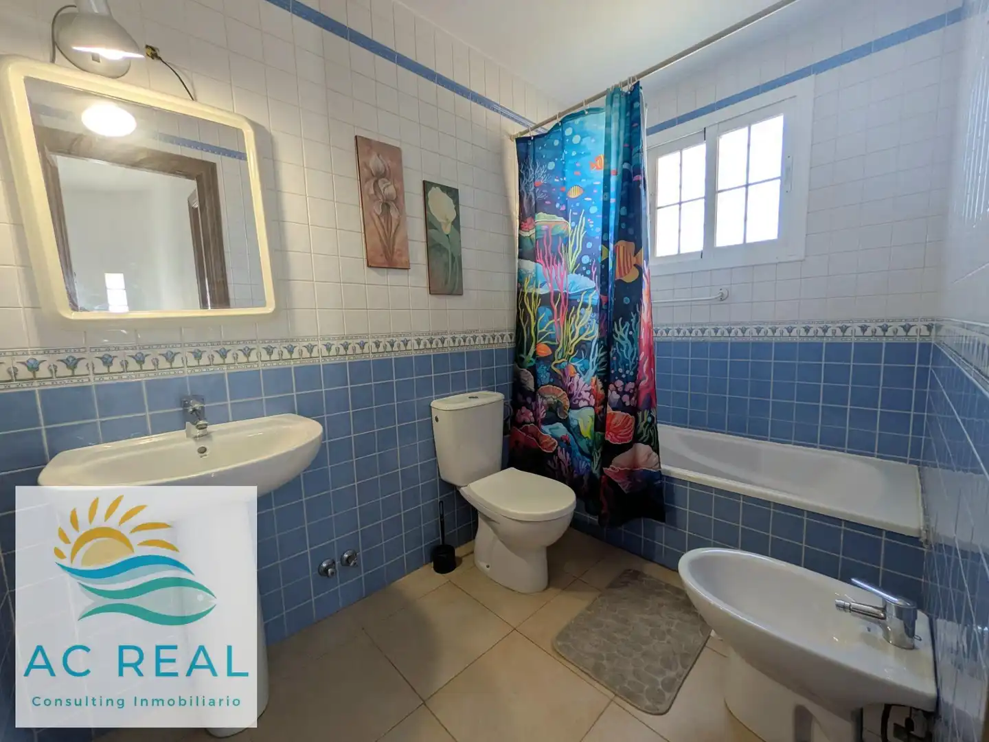 Baño de Casa adosada en venta en Ayamonte con Aire acondicionado, Jardín privado y Terraza