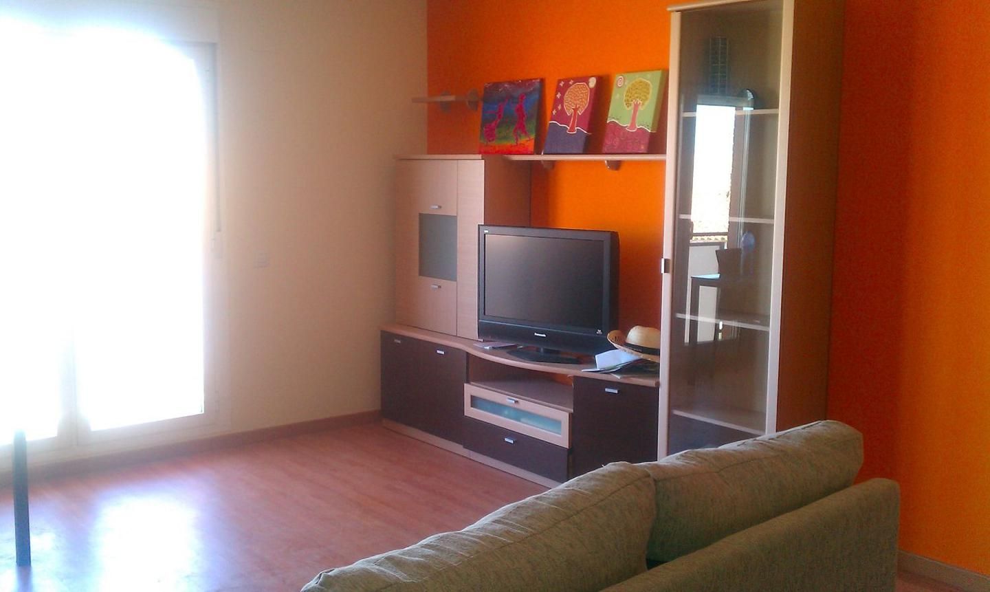 Living room of Flat for sale in San Mateo de Gállego  with Heating, Parquet flooring and Storage room