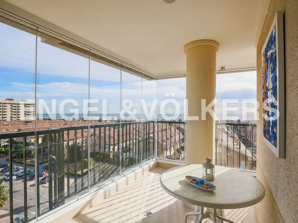 Terraza de Piso de alquiler en Alboraya con Aire acondicionado, Calefacción y Jardín privado