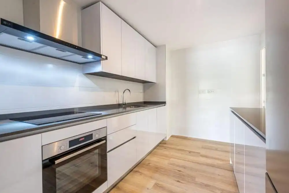 Kitchen of Apartments for rent in Marbella  with Air Conditioner, Terrace and Swimming Pool
