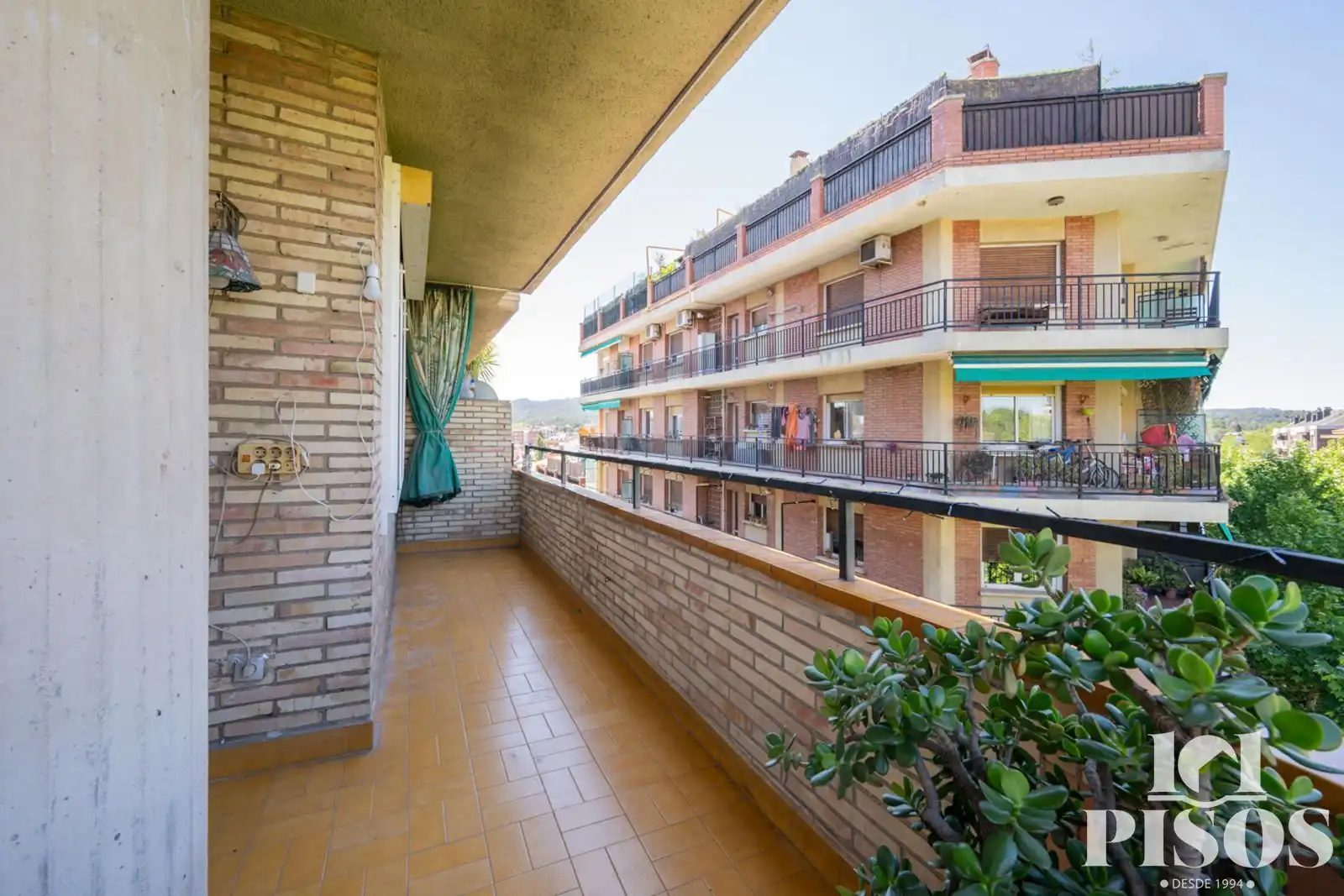 Terraza de Piso de alquiler en Sant Cugat del Vallès con Calefacción, Parquet y Terraza