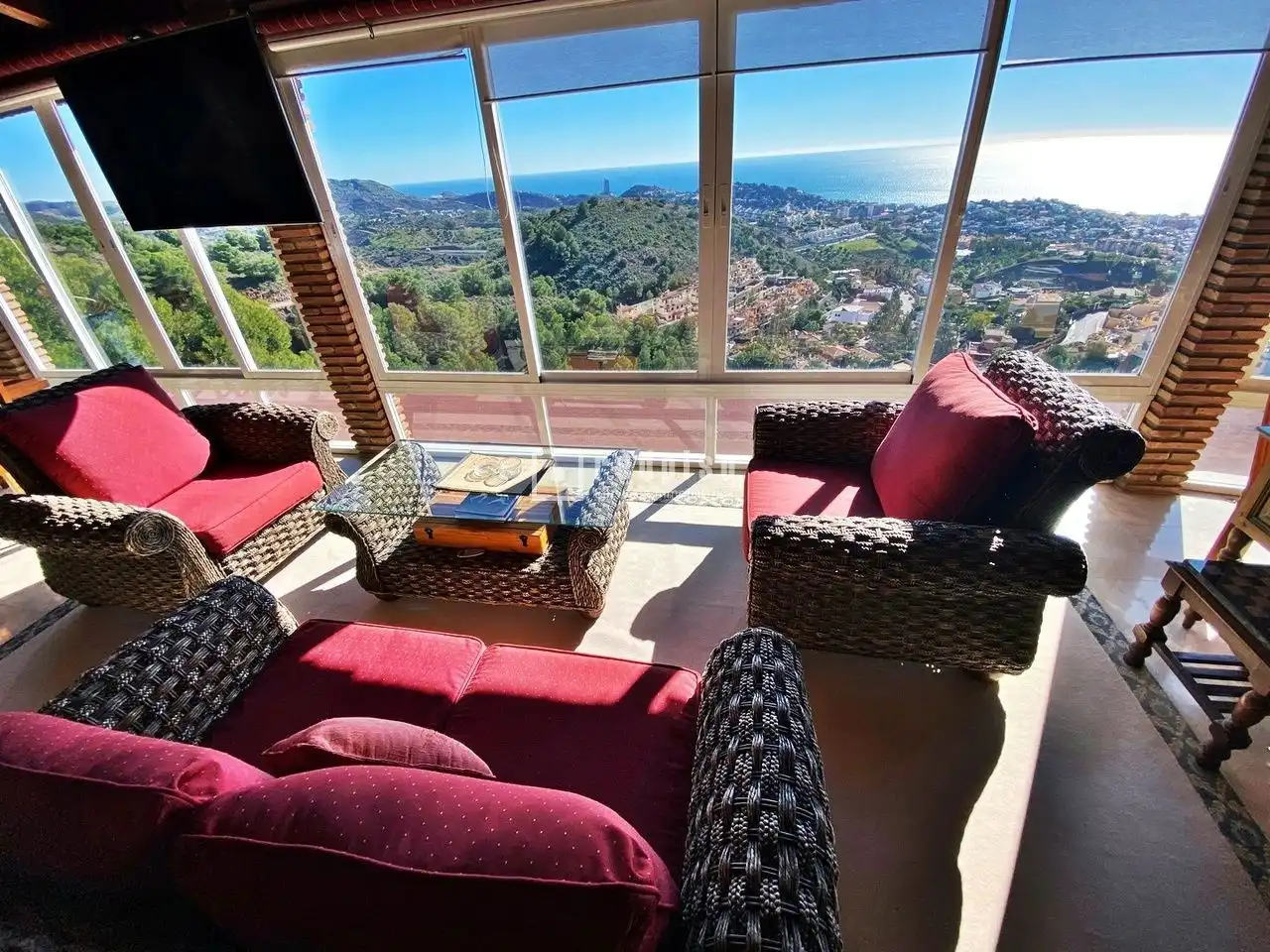 Terrace of Houses for rent in Málaga  with Air Conditioner, Heating and Private garden