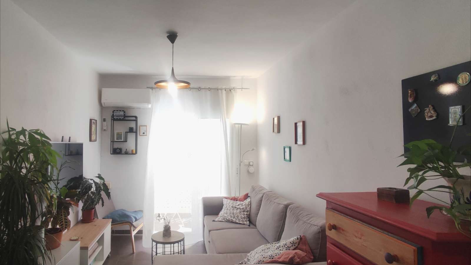Living room of Apartment to share in Málaga Capital  with Air Conditioner, Heating and Terrace